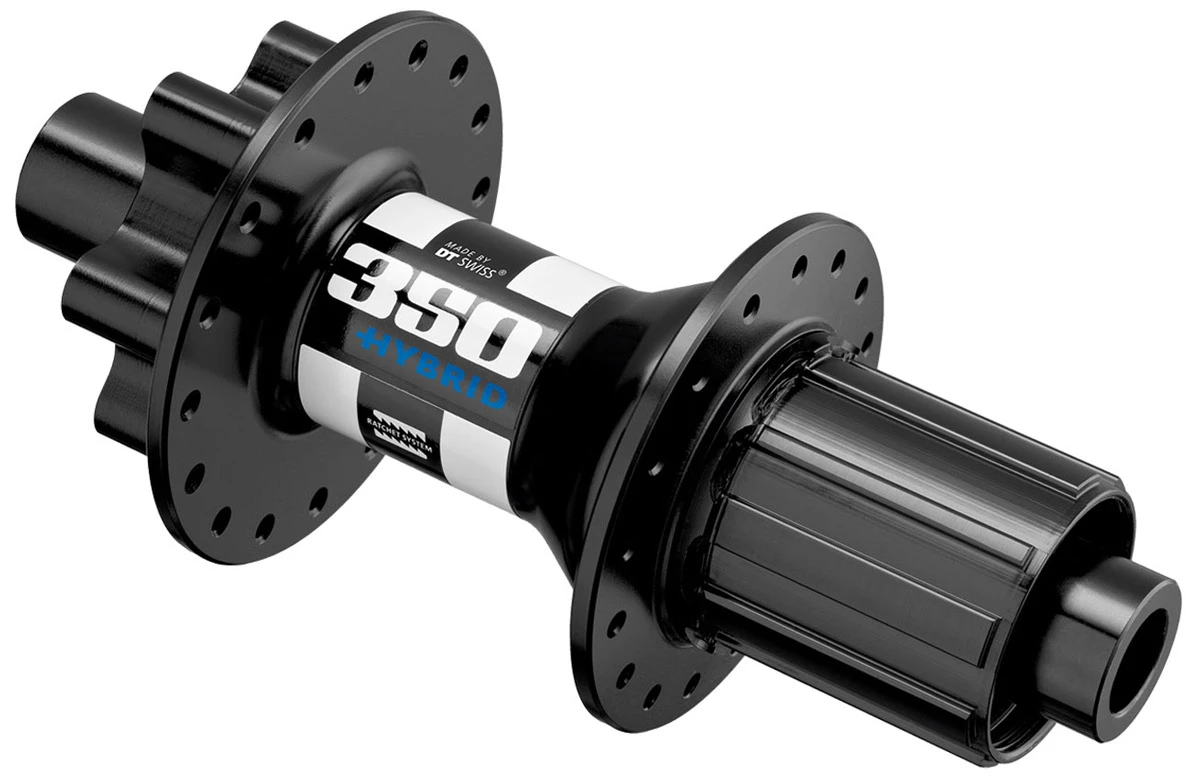 Dt-swiss 350 Classic MTB HYBRID Disc 6 Trous 12x142mm Moyeu Arrière 1 Dt-swiss 350 Classic MTB HYBRID Disc 6 Trous 12x142mm Moyeu Arrière