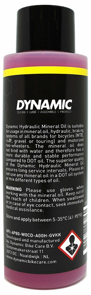 Dynamic Huile Minérale Hydraulique 100ml 2 Dynamic Huile Minérale Hydraulique 100ml – Image 2