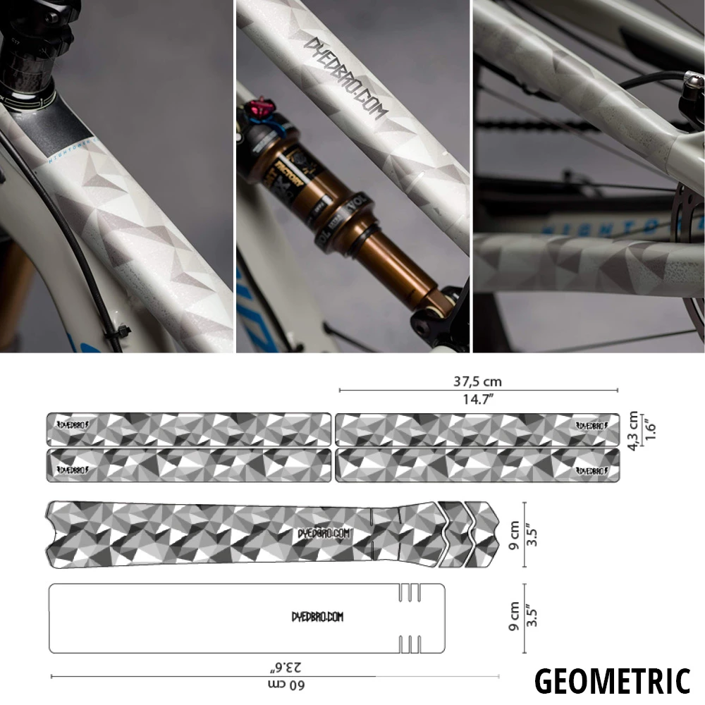 Dyedbro Kit De Protection De Cadre Géométrique 1 Dyedbro Kit De Protection De Cadre Géométrique