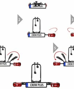 EUFAB Crow Plus - Porte-vélos -Composants Soldes Eufab Fahrradtrager Crow Plus 11582 3