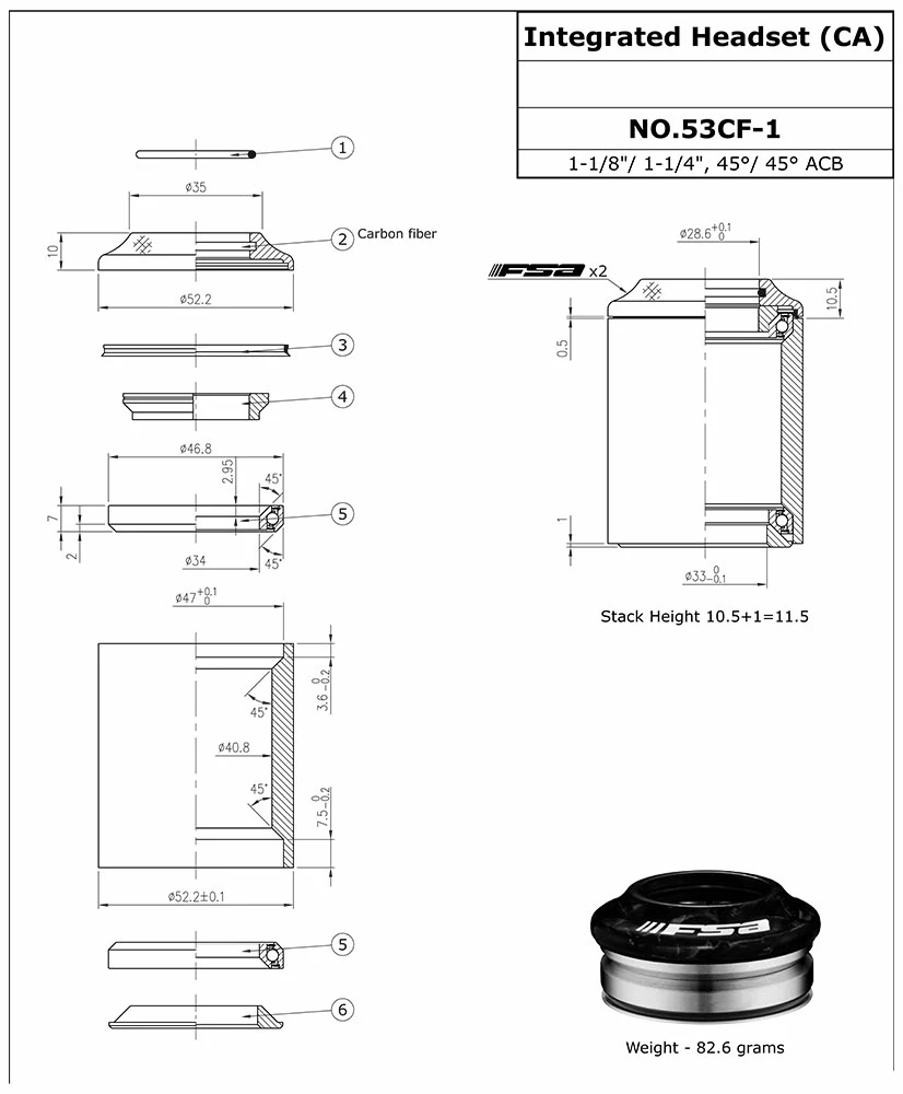 FSA NO.53 Jeu De Direction 2 FSA NO.53 Jeu De Direction – Image 2