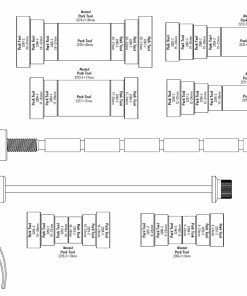 Park Tool Kit D'insertion Pour Roulements De Moyeu HBP-1 6 Park Tool Kit D'insertion Pour Roulements De Moyeu HBP-1 -Composants Soldes HPB 4LyBkMZHRscwis