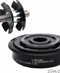 Cane Creek Jeu De Direction Hellbender 70 Slam, Partie Supérieure, 1 1/8 -Composants Soldes Hellbender SLAM BAA2163 ZS44 Top w preload scaled 1
