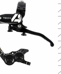 HOPE Tech 4 V4 Frein à Disque En Acier Flex - Levier Gauche
