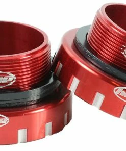 HOPE Stainless Bottom Bracket 68/73/83mm For 30mm Axle -Composants Soldes Hope Edelstahl Innenlager rot BBSS30R