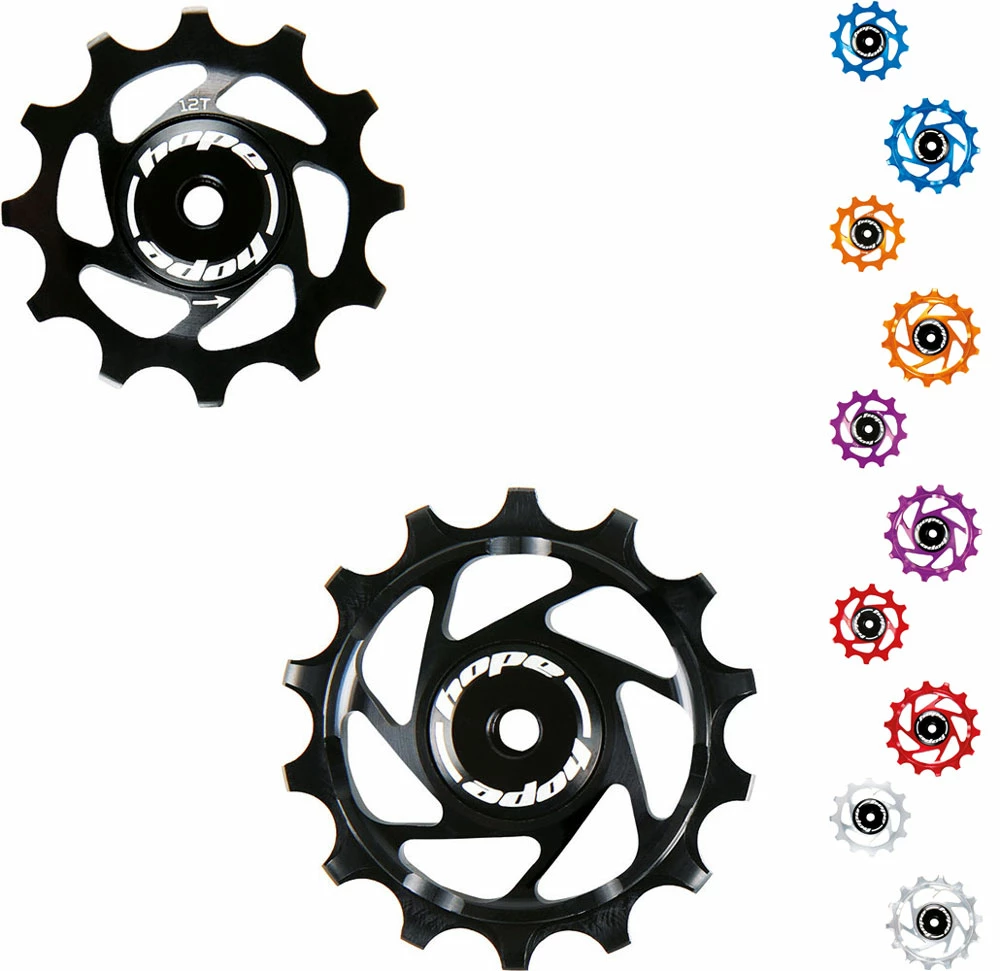 HOPE Rouleaux De Dérailleur 12 Vitesses Jockey Wheels Sram AXS 1 HOPE Rouleaux De Dérailleur 12 Vitesses Jockey Wheels Sram AXS