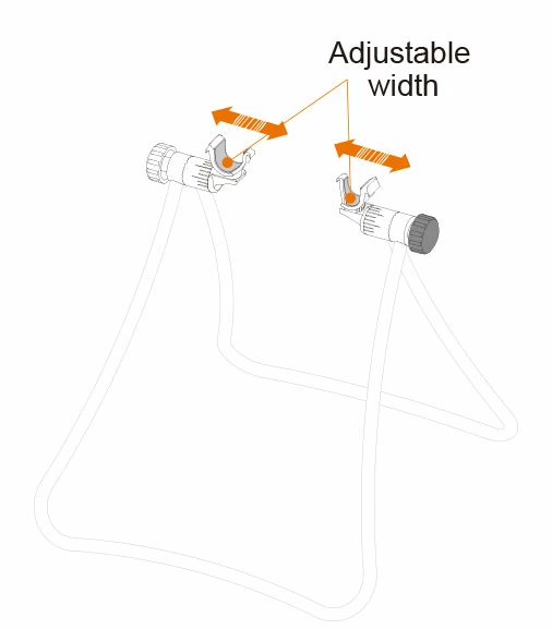 Ibera IB-ST2 Support Pour Bicyclette Easy Utility 2 Ibera IB-ST2 Support Pour Bicyclette Easy Utility – Image 2