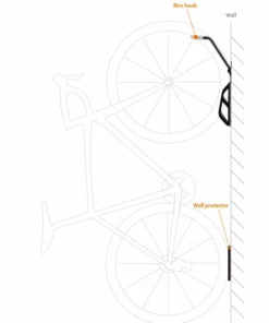 Ibera IB-ST3 Support Mural Pour Vélo 10 Ibera IB-ST3 Support Mural Pour Vélo -Composants Soldes Ibera Wandhalter einfach 5