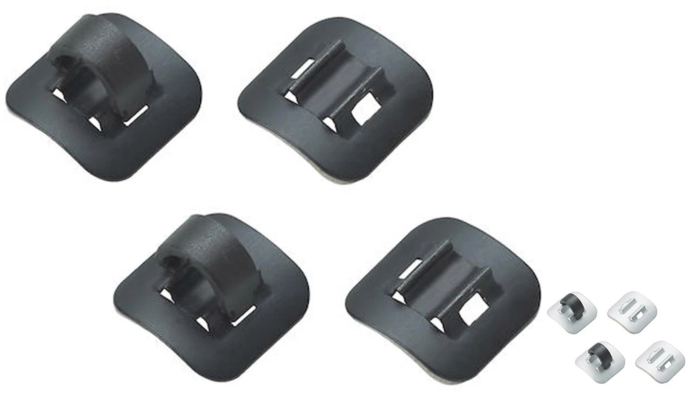 JAGWIRE Clips De Câble Aluminium (4 Pièces) 1 JAGWIRE Clips De Câble Aluminium (4 Pièces)