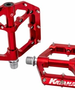 Katana Pédales à Plateforme E-Blade -Composants Soldes Katana E Blade Plattformpedale red 10294