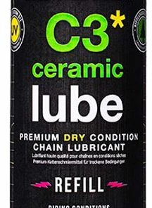 Muc-Off C3 Ceramic Dry Lube Lubrifiant Pour Chaînes -Composants Soldes Muc OffC3DryCeramicLubeKetten Schmiermittel300mlMU LUB 2844
