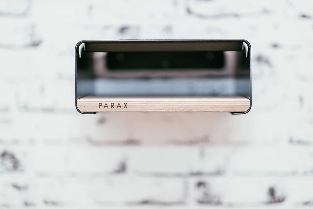 PARAX Support Mural Pour Vélo S-Rack - Noir / Blanc 2 PARAX Support Mural Pour Vélo S-Rack - Noir / Blanc – Image 2