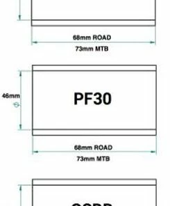 Praxis Works BB30/PF30 M30 Boîte De Pédalier MTB -Composants Soldes Praxis Works 73 4001R 20121838 BB30PF30 M30 MTB Innenlager 69Hg3N5ccZrFj7