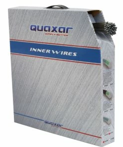 Quaxar Câble De Déplacement En Acier Inoxydable 2000mm (paquet De 100)