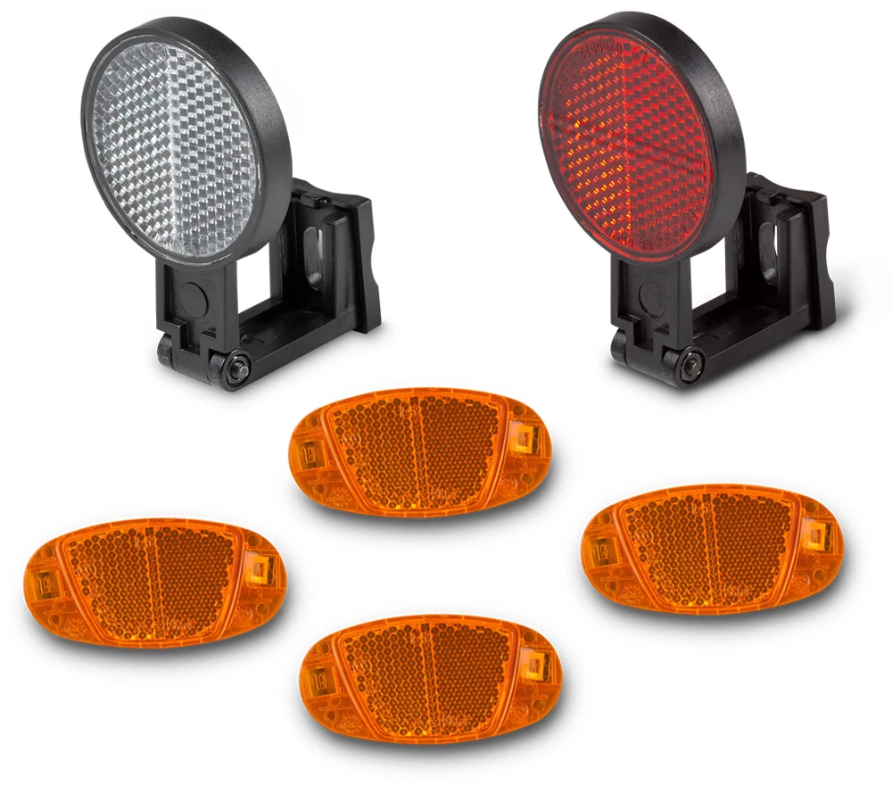 RFR Kit De Réflecteurs Pour Fixation Sur Frein/fourche (StVZO) 1 RFR Kit De Réflecteurs Pour Fixation Sur Frein/fourche (StVZO)