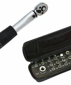 Radon Clé Dynamométrique Comp 1/4" 2-24 Nm + Jeu D'embouts