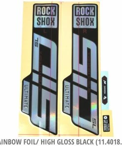 ROCKSHOX Set D'autocollants SID SL Ultimate -Composants Soldes RockShox 11 4018 105 038