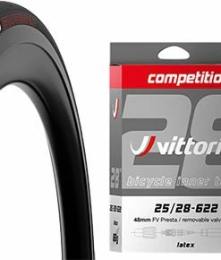 Vittoria Rubino Pro IV 23-622 G2.0 Set De 2 Pneus + Competition Latex 19/23