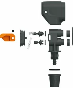 SKS Germany Compresseur De Course Avec Pompe à Pied Multi Valve -Composants Soldes SKS GERMANY MV Easy Pumpenkopf 11684 cUVO32HV3NzJEc