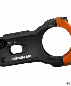 SPANK Potence Split 35 8 SPANK Potence Split 35 -Composants Soldes SP STM 0063 20 45SpankSplit35VorbauBlackOrange4710155967665 45mm LABEL