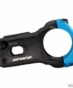 SPANK Potence Split 35 9 SPANK Potence Split 35 -Composants Soldes SP STM 0063 21 45SpankSplit35VorbauBlackBlue4710155964107 45mmLABEL