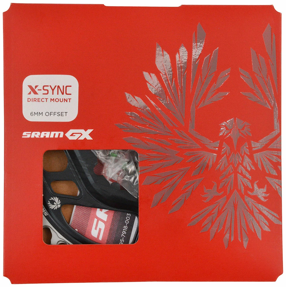 SRAM Plateau X-Sync 2 Eagle CF 6mm Offset 2 SRAM Plateau X-Sync 2 Eagle CF 6mm Offset – Image 2