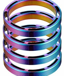 Supacaz Jeu D'entretoises Creuses SupaSpacer 1 1/8" -Composants Soldes SUPACAZ Hollow SupaSpacer Set HS 03 5