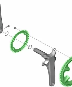 Shimano 105 Plateau Pour FC-R7100 50/34 Dents -Composants Soldes Shimano 105 Kettenblatt fur FC R7100