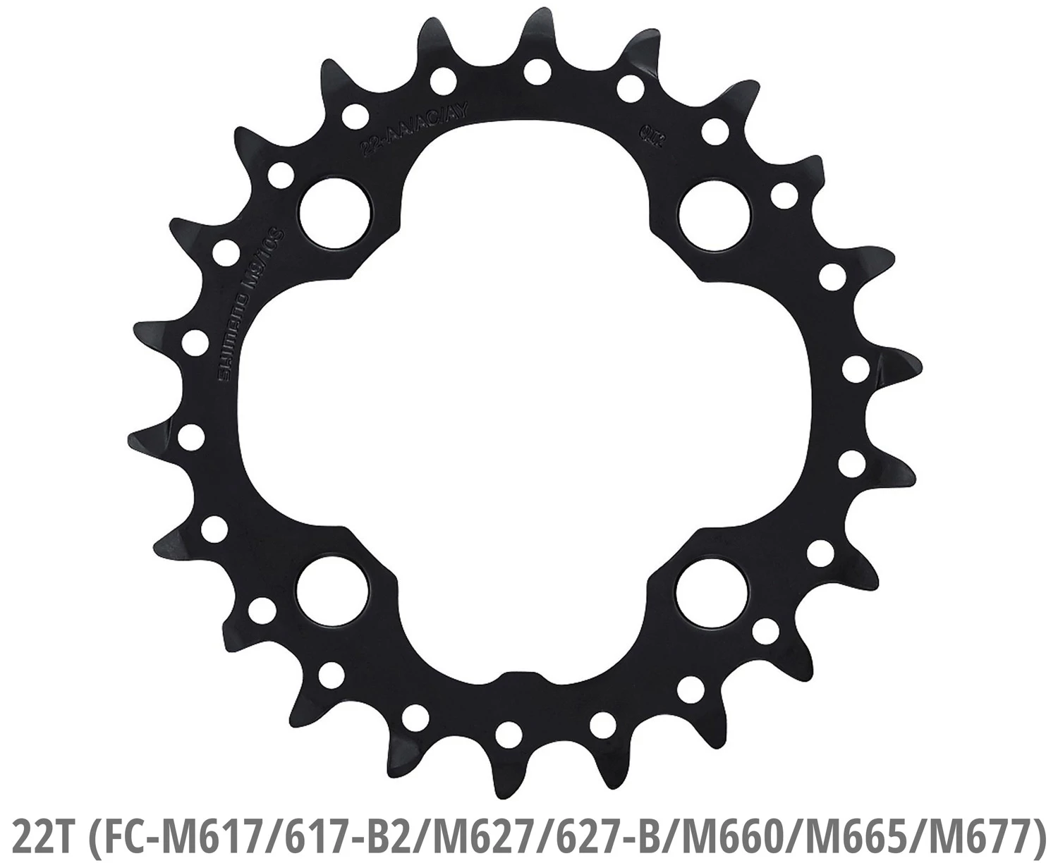 Shimano SLX/DEORE Plateau Pour FC-M660/M617 2 Shimano SLX/DEORE Plateau Pour FC-M660/M617 – Image 2