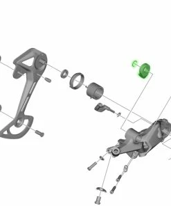 Shimano Unité D'axe Pour Support De Dérailleur RD-M5100 -Composants Soldes Shimano Achseinheit fur RD M5100 Schaltwerk Halter Y3HL98020 c