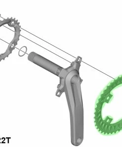 Shimano SLX FC-M7000-3 Plateau 10 Vitesses 40 Dents 5 Shimano SLX FC-M7000-3 Plateau 10 Vitesses 40 Dents -Composants Soldes Shimano SLX FC M7000 3 10 fach Kettenblatt 40 Zahne Y1VE98010 c