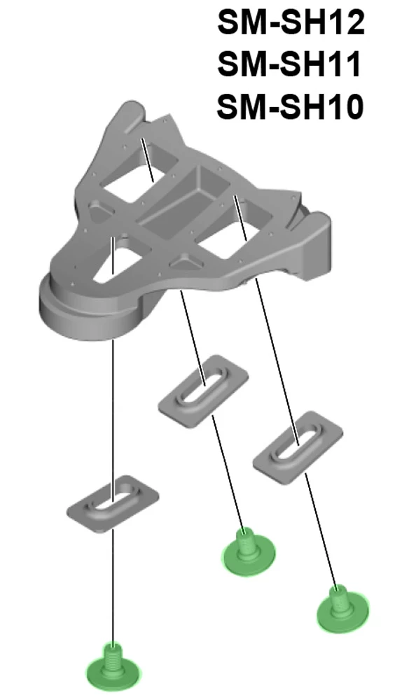 Shimano Vis De Plaque De Chaussure M5 X 10mm Pour SM-SH10/11/12 3 Shimano Vis De Plaque De Chaussure M5 X 10mm Pour SM-SH10/11/12 – Image 3
