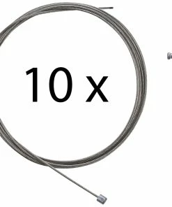 Shimano Câble De Commande En Acier 1,2mm X 2100mm (10 Pièces)