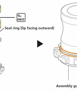 Shimano TL-FH17 Outil De Montage De Bague D'étanchéité -Composants Soldes Shimano TL FH17 Y1Y100020 d