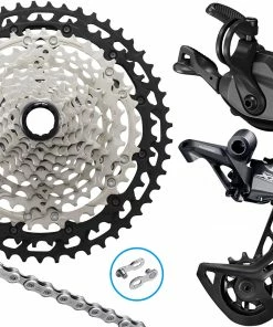 Shimano XT M8100 Kit De Mise à Niveau 1x12 Vitesses 10-51 Collier De Serrage