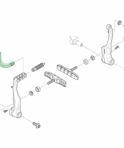 Shimano Unité De Conduite Du Câble Interne SM-VBRK Pour Le Frein V-Brake -Composants Soldes Shimano Zugfuhrungsrohr SM VBRK