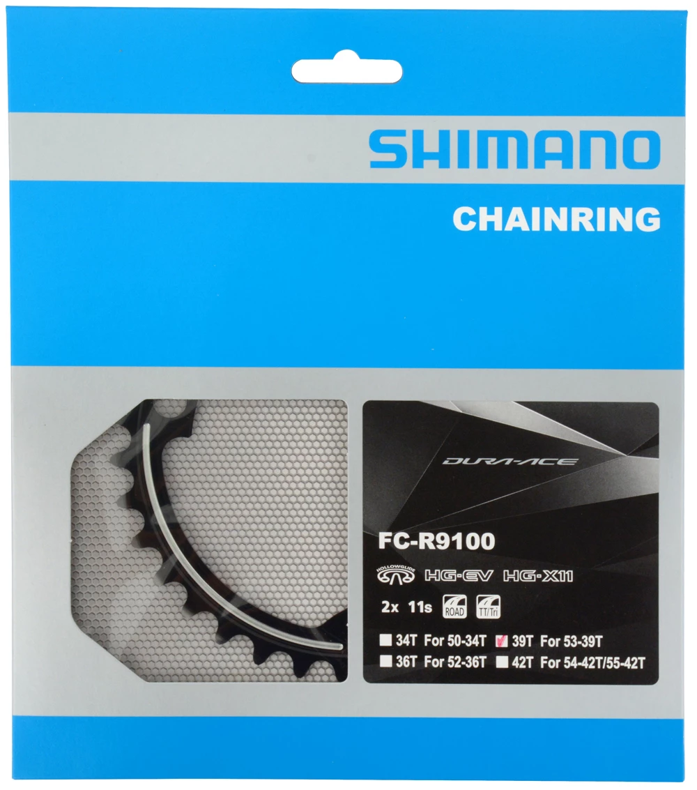 Shimano DURA ACE Plateau Pour FC-R9100 53/39 Dents 4 Shimano DURA ACE Plateau Pour FC-R9100 53/39 Dents – Image 4