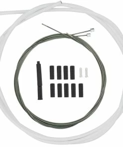 Shimano OT-SP41 OPTISLICK Jeu De Câbles De Changement De Vitesse MTB 7 Shimano OT-SP41 OPTISLICK Jeu De Câbles De Changement De Vitesse MTB -Composants Soldes Shimano MTB Schaltzugset Optislick OT SP41 weiss d