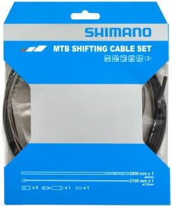 Shimano OT-SP41 Set De Câbles De Dérailleur MTB En Acier Inoxydable