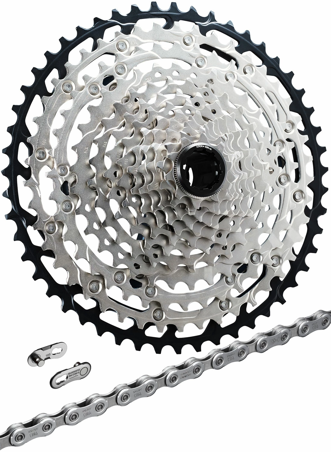 Shimano SLX CN-M7100+CS-M7100 Kit D'usure 12 Vitesses 1 Shimano SLX CN-M7100+CS-M7100 Kit D'usure 12 Vitesses