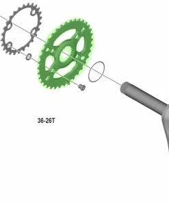 Shimano SLX FC-M7100 Plateau 2x12 Vitesses 5 Shimano SLX FC-M7100 Plateau 2x12 Vitesses -Composants Soldes Shimano SLX FC M7100 2x12 fach Kettenblatt Y0JB98010 c