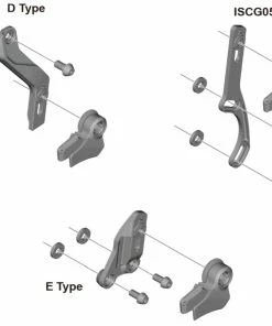 Shimano SM-CD800 Guide-chaîne -Composants Soldes Shimano SM CD800 Typen d