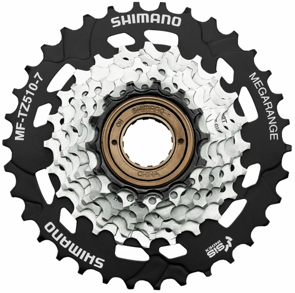 Shimano TOURNEY MF-TZ510 Pignon De Roue Libre à 7 Vitesses 14-34 1 Shimano TOURNEY MF-TZ510 Pignon De Roue Libre à 7 Vitesses 14-34