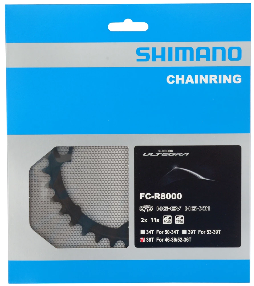 Shimano Pignon ULTEGRA Pour FC-R8000 52-46/36T (MT) 4 Shimano Pignon ULTEGRA Pour FC-R8000 52-46/36T (MT) – Image 4