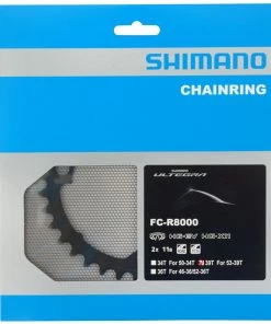 Shimano Plateau ULTEGRA Pour FC-R8000 53/39 Dents -Composants Soldes Shimano Ultegra Kettenblatt FC R8000 MW fur 53 39 Zahne 20048322 d