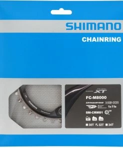 Shimano XT SM-CRM81 Plateau 11 Vitesses Pour FC-M8000 32 Dents -Composants Soldes Shimano XT 11 fach Kettenblatt SM CRM81 32 Zahne fur FC M8000 1 ISMCRM81A2 c