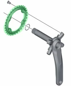 Shimano XT SM-CRM81 Plateau 11 Vitesses Pour FC-M8000 30 Dents -Composants Soldes Shimano XT 11 fach Kettenblatt fur FC M8000 1 TechGWfBFap10Rd8G