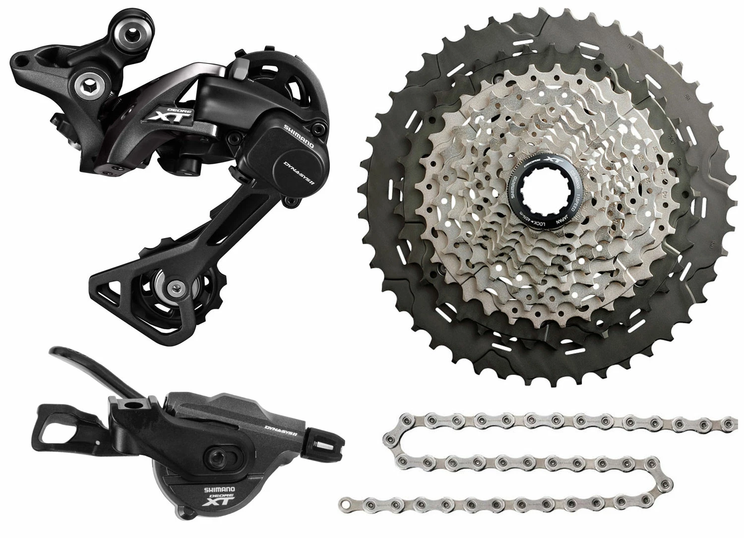 Shimano XT M8000 1x11 Kit De Mise à Niveau 11-46 I-Spec-B 1 Shimano XT M8000 1x11 Kit De Mise à Niveau 11-46 I-Spec-B
