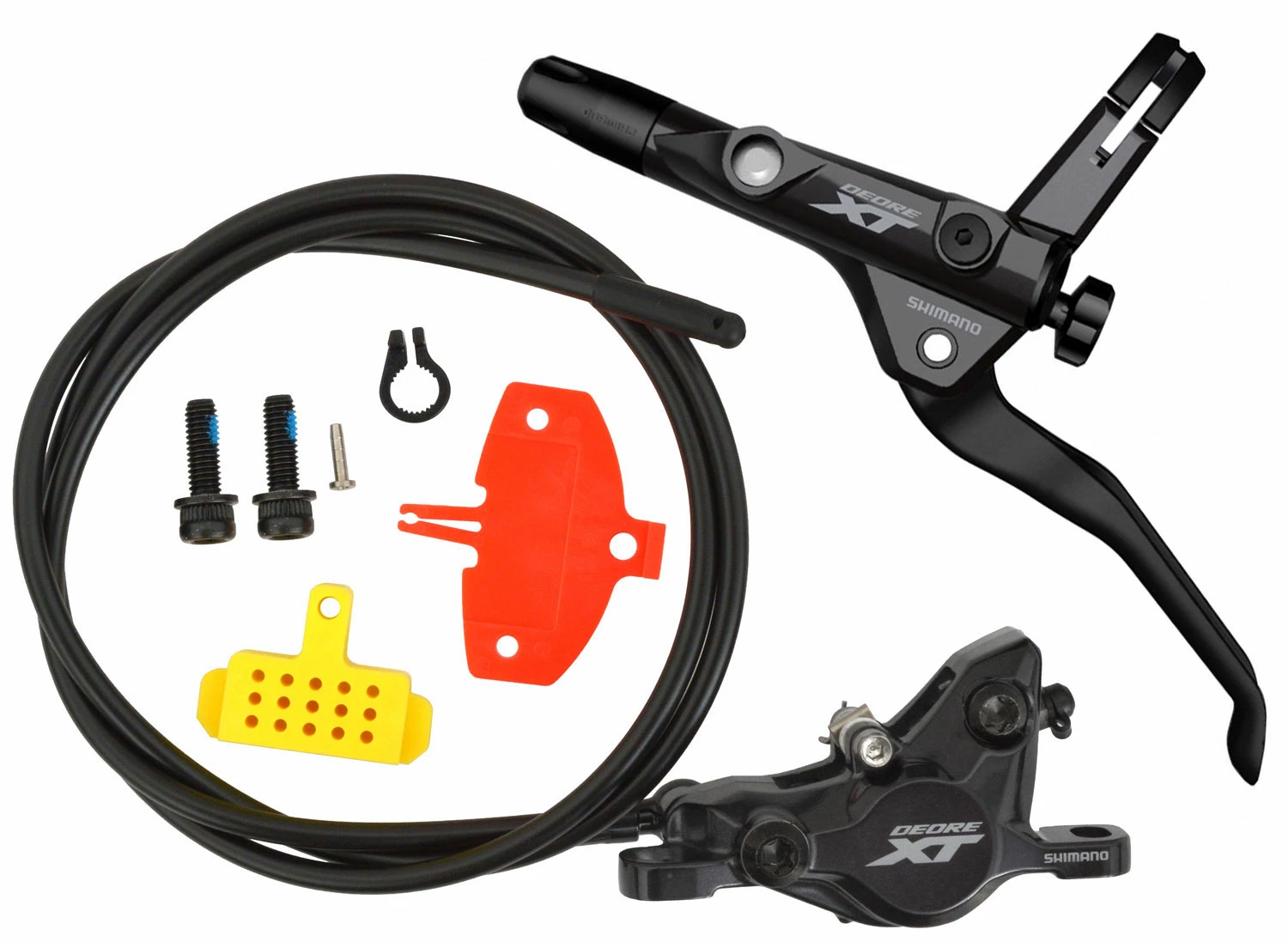 Shimano XT BL-T8100+BR-M8100 Frein à Disque 1000mm Avant 2 Shimano XT BL-T8100+BR-M8100 Frein à Disque 1000mm Avant – Image 2