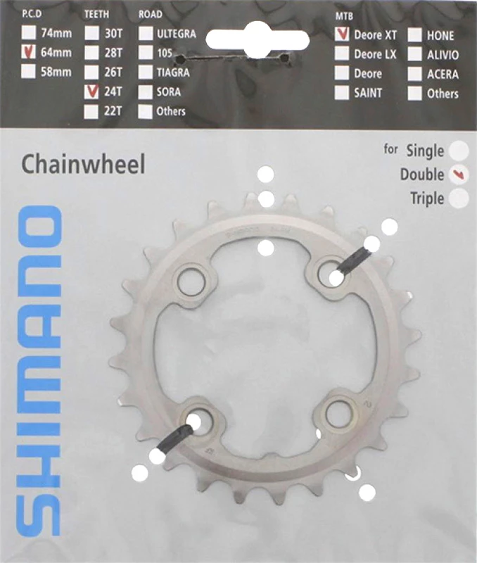 Shimano Plateau XT Pour FC-M785 24T (AM) 3 Shimano Plateau XT Pour FC-M785 24T (AM) – Image 3